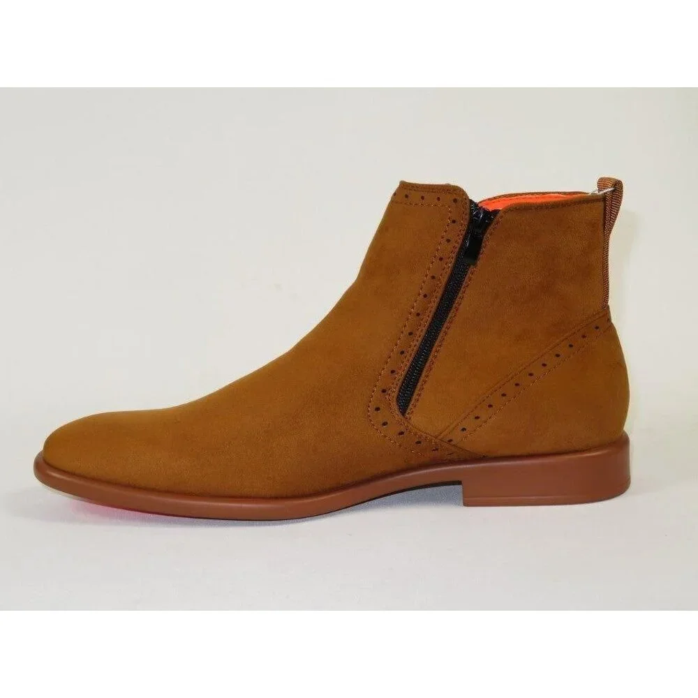 NEW TAYNO Men's Size 9 Camel The Coupe Chelsea Boots